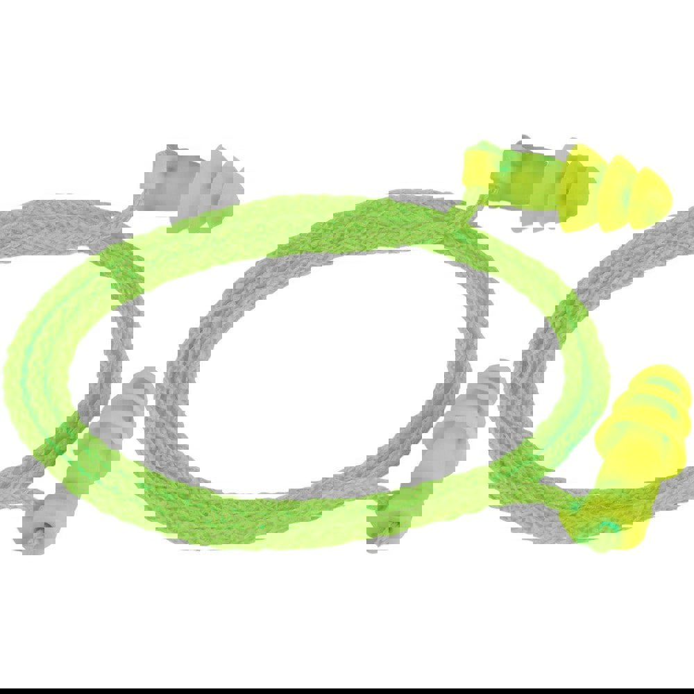 Earplug: 27.00 dB, TPE, Flanged, Push-In Stem, Corded